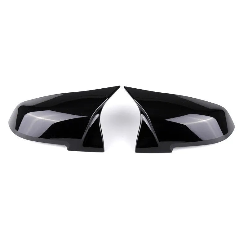 BMW Mirror Caps – Gloss Black / Carbon Fiber Finish